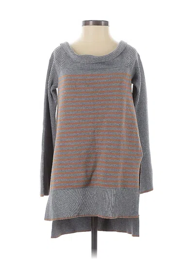 Pre-owned By Anthropologie Pullover Sweater In Gray