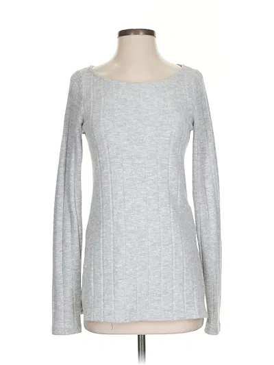 Pre-owned By Anthropologie Pullover Sweater In Gray