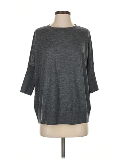 Pre-owned By Anthropologie Pullover Sweater In Gray