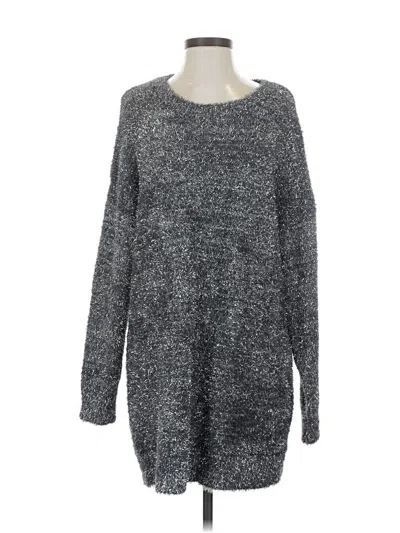 Pre-owned By Anthropologie Pullover Sweater In Gray