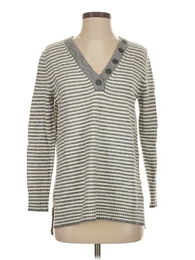 Pre-owned By Anthropologie Pullover Sweater In Gray