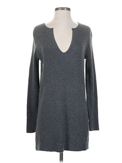 Pre-owned By Anthropologie Pullover Sweater In Gray