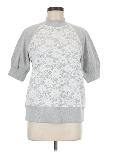 Pre-owned By Anthropologie Pullover Sweater In Gray