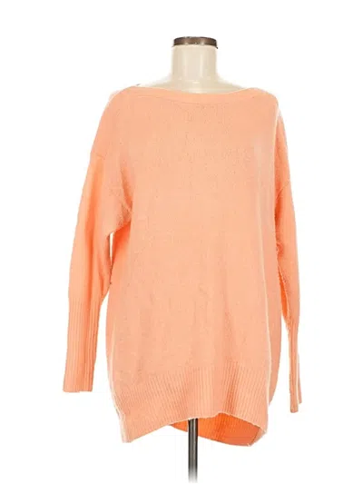 Pre-owned By Anthropologie Pullover Sweater In Orange