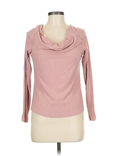 Pre-owned By Anthropologie Pullover Sweater In Pink