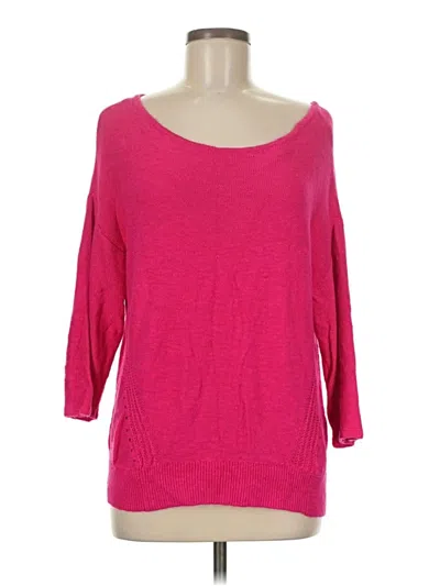 Pre-owned By Anthropologie Pullover Sweater In Pink