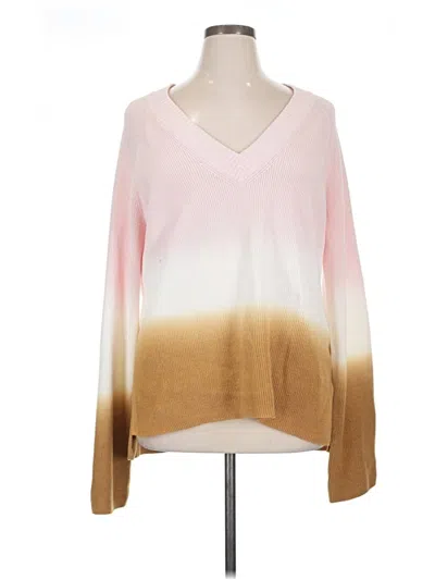 Pre-owned By Anthropologie Pullover Sweater In Pink