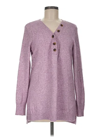 Pre-owned By Anthropologie Pullover Sweater In Purple
