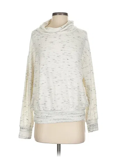 Pre-owned By Anthropologie Pullover Sweater In White