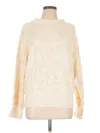 By Anthropologie Pullover Sweater In White
