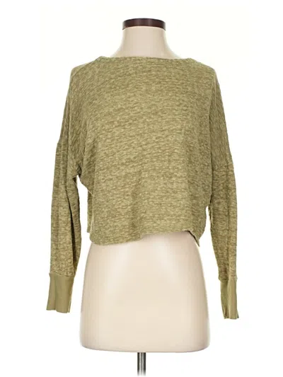 Pre-owned By Anthropologie Pullover Sweater In Yellow