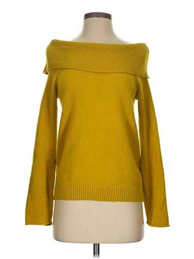Pre-owned By Anthropologie Pullover Sweater In Yellow