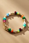 By Anthropologie Rainbow Beaded Bracelet In Multicolor