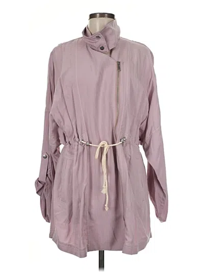 Pre-owned By Anthropologie Raincoat In Purple