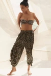 By Anthropologie Raw-edge Knot Joggers Pants In Multicolor