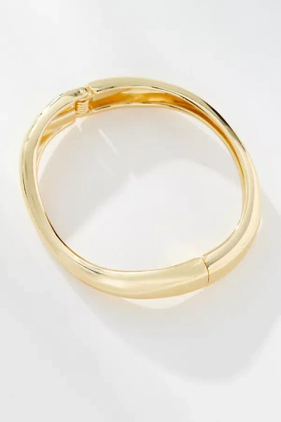 By Anthropologie Rectangle Cuff Bracelet In Gold