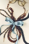 By Anthropologie Resin Link Eyewear Chain In Brown