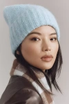 By Anthropologie Ribbed Knit Beanie In Blue