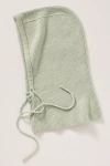 By Anthropologie Ribbed Knit Hood In Green