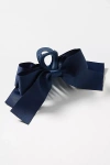 By Anthropologie Ribbon Hair Claw Clip In Blue