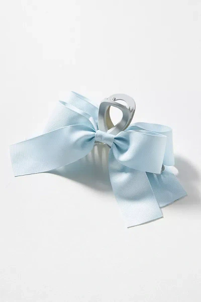 By Anthropologie Ribbon Hair Claw Clip In Blue