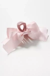 By Anthropologie Ribbon Hair Claw Clip In Pink