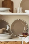 By Anthropologie Ricky Dinner Plates, Set Of 4 In Brown