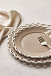 By Anthropologie Ricky Side Plates, Set Of 4 In Neutral