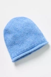 By Anthropologie Roll Brim Beanie In Blue