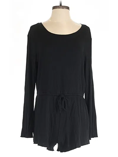 Pre-owned By Anthropologie Romper In Black