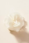 By Anthropologie Rosette Hair Claw Clip In White