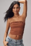 By Anthropologie Ruched Tube Top