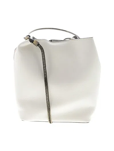 Pre-owned By Anthropologie Satchel In White