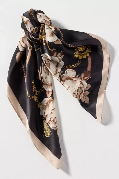 By Anthropologie Scarf Hair Claw Clip In Multi