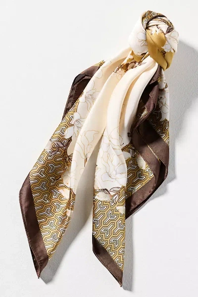 By Anthropologie Scarf Hair Claw Clip In Multi