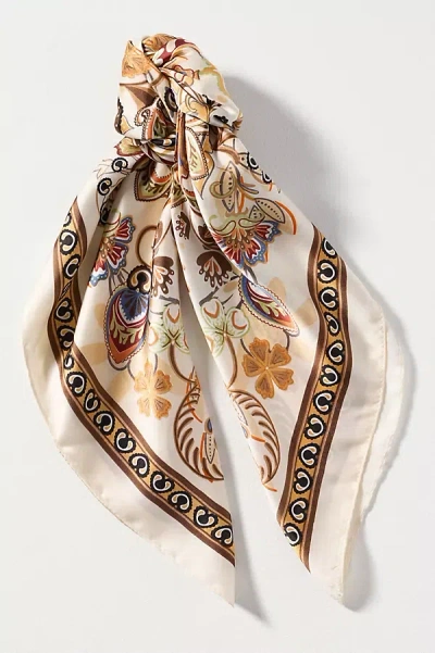 By Anthropologie Scarf Hair Claw Clip In Multi