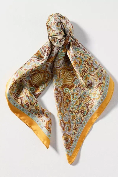 By Anthropologie Scarf Hair Claw Clip In Multi