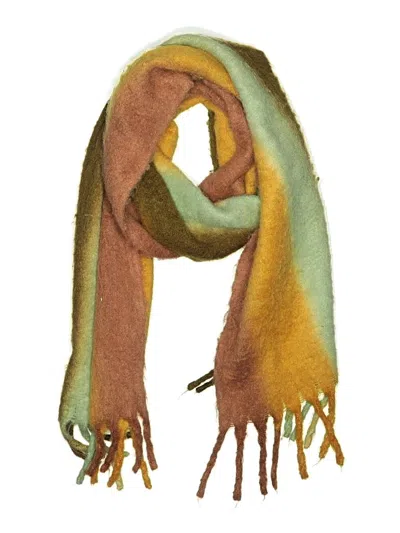 Pre-owned By Anthropologie Scarf In Orange