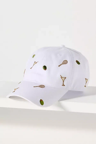 By Anthropologie Scatter Icons Baseball Cap In Metallic