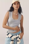 By Anthropologie Scoop-neck Muscle Tank Top