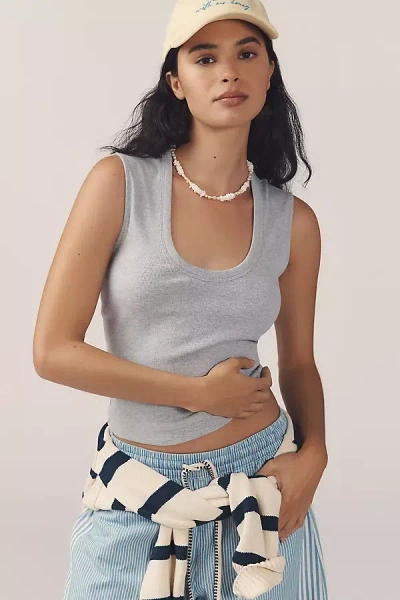 By Anthropologie Scoop-neck Muscle Tank Top