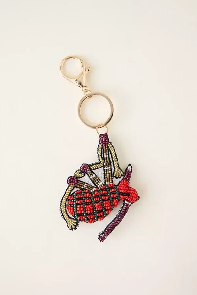 By Anthropologie Scottish Beaded Bag Charms In Multi