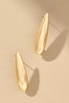 By Anthropologie Sculptural Oval Huggie Earrings