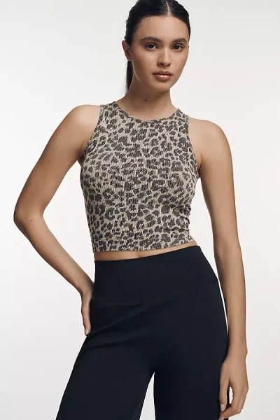 By Anthropologie Seamless Printed Tank Top In Multicolor