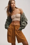By Anthropologie Seamless Tube Top In Beige