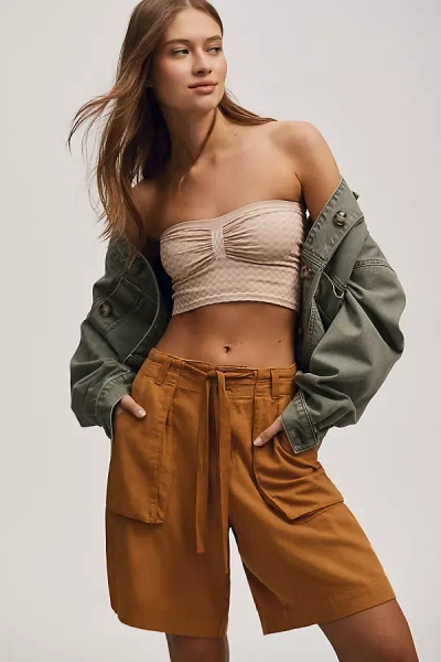 By Anthropologie Seamless Tube Top In Beige