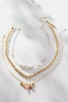 By Anthropologie Shades Of Sea Layered Necklaces: Charm Edition