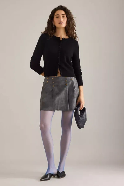 By Anthropologie Sheer Tights In Blue