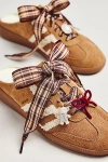 By Anthropologie Shoe Charm & Laces Set In Brown