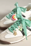 By Anthropologie Shoe Charm & Laces Set In Green